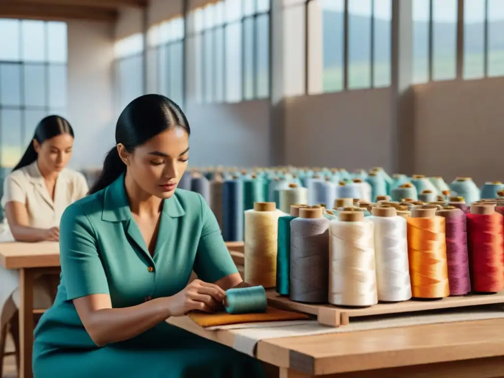 Artesanos textiles uruguayos creando moda sostenible de lujo Artistas textiles en Uruguay crean marcas ropa técnica sostenible con destreza y pasión, fusionando tradición e innovación