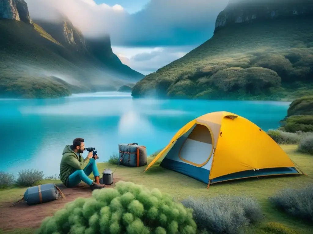 Preparando campamento en la naturaleza de Uruguay: herramientas de supervivencia y apps útiles Preparando un campamento en la naturaleza de Uruguay con herramientas de supervivencia y aplicaciones móviles