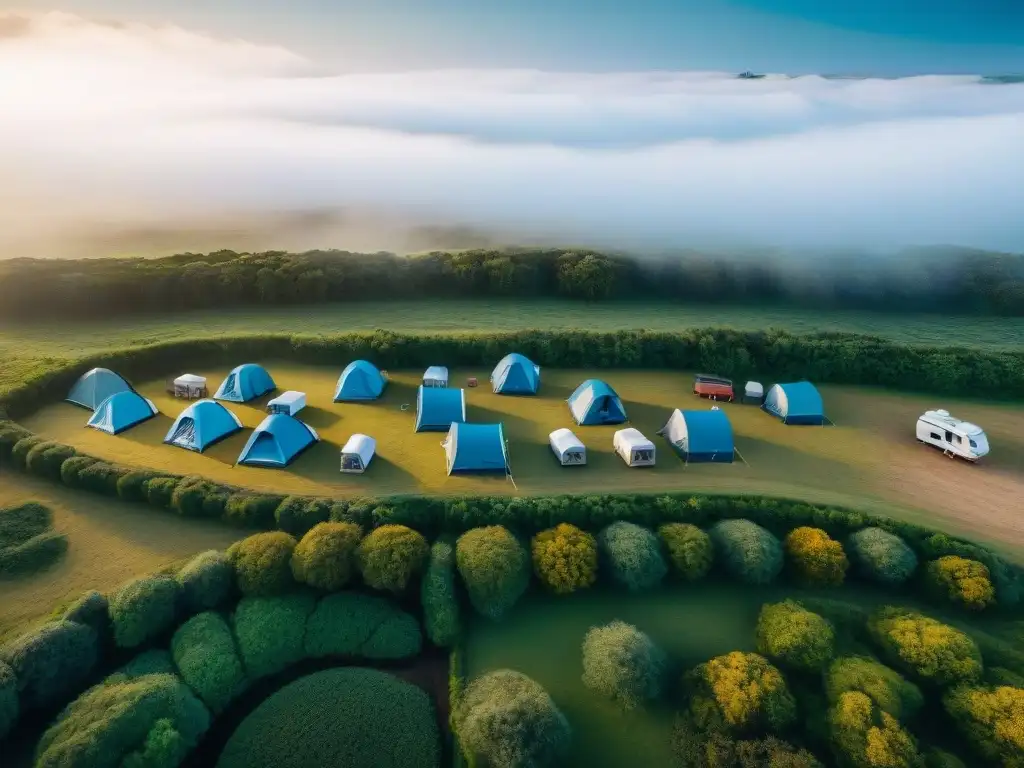 Transformación del camping en Uruguay: de tiendas básicas a modernos campamentos Transformación de campings en Uruguay: de tiendas básicas a modernas instalaciones recreativas y comunitarias