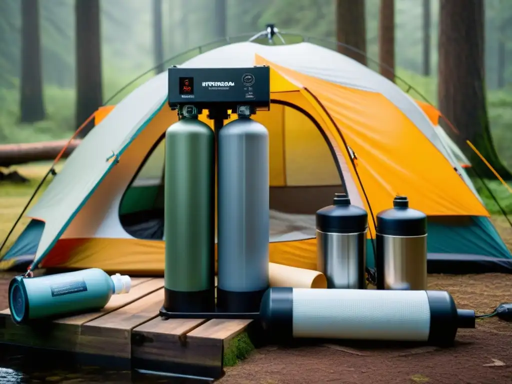 Comparativa avanzada: sistemas de filtración de agua para camping Comparación detallada de sistemas de filtración de agua para acampar: bomba, gravedad y purificador UV