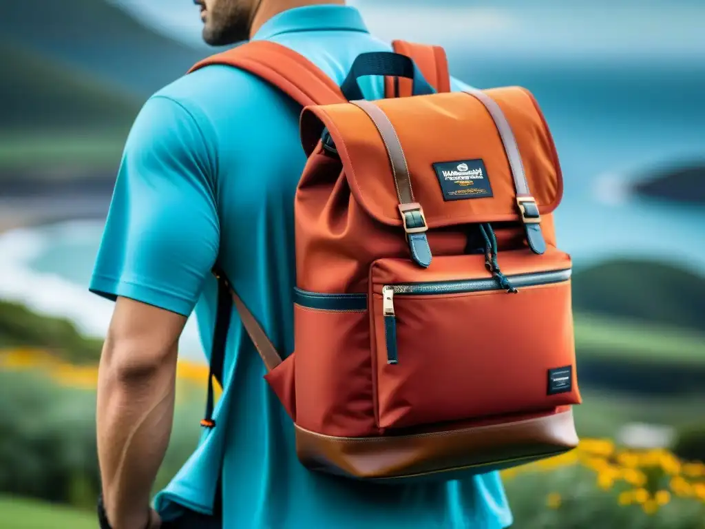 Mochila técnica resistente para todas las estaciones en Uruguay Detalles finos y durabilidad de una mochila técnica para camping en Uruguay