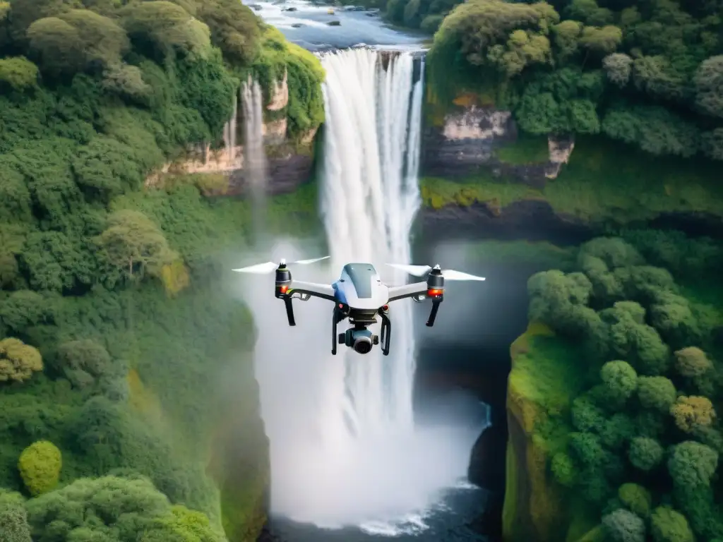 Mochila para dron: Equipamiento esencial para aventura en Uruguay Equipo completo de drones para camping en Uruguay, listo para la aventura en la naturaleza exuberante