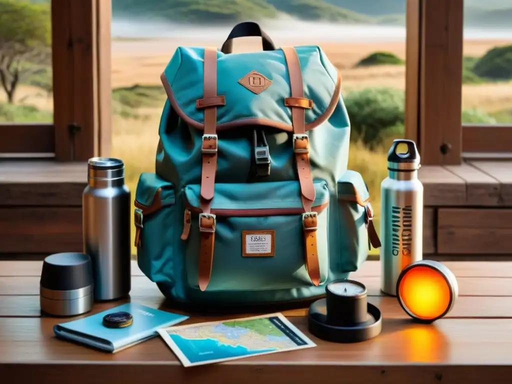 Equipo esencial para camping en Uruguay: detallado y listo Equipo esencial para las mejores rutas de camping en Uruguay con GPS, listo para la aventura en la naturaleza