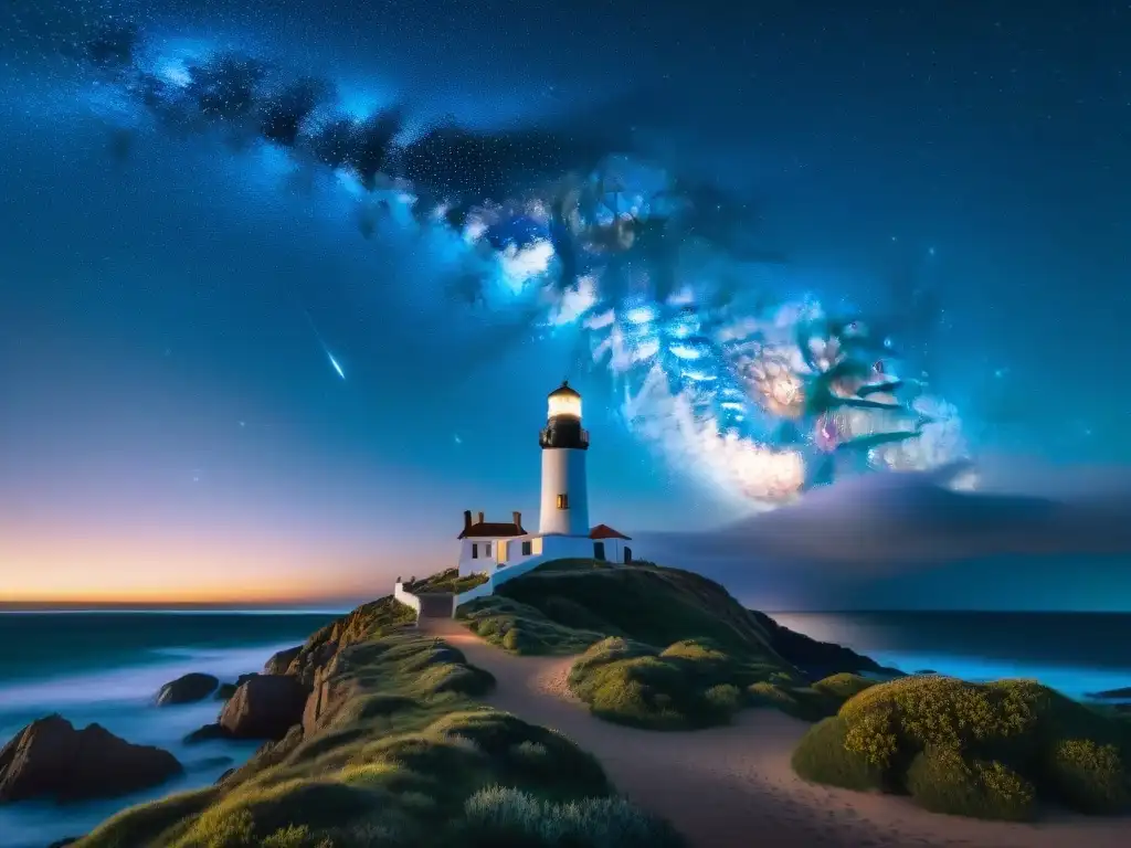 Esplendor estelar en Cabo Polonio: la Vía Láctea en todo su esplendor Esplendor estelar sobre Cabo Polonio, Uruguay, con la Vía Láctea en todo su esplendor