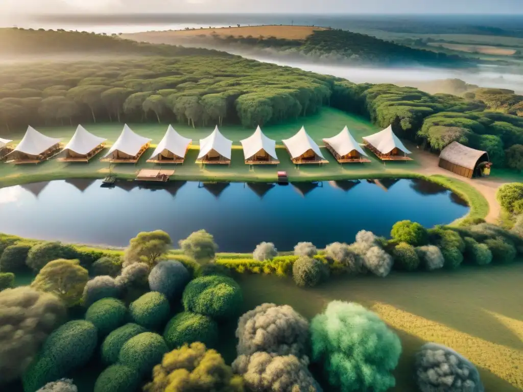 Glamping de lujo en Uruguay: aventura y relajación en la naturaleza Experiencia de glamping en Uruguay: safari tents, naturaleza exuberante y actividades al aire libre