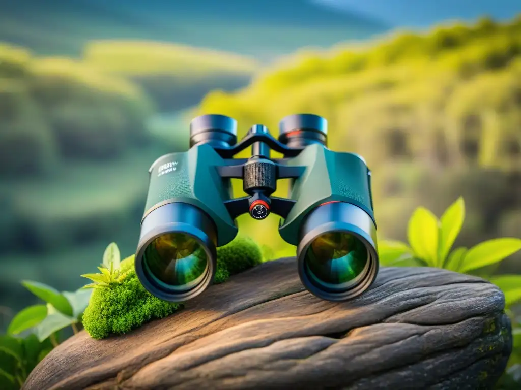 Explorando la naturaleza de Uruguay: binoculares de lujo en la selva Explora la exuberante fauna y flora uruguaya con los mejores binoculares, en un bosque lleno de vida y color