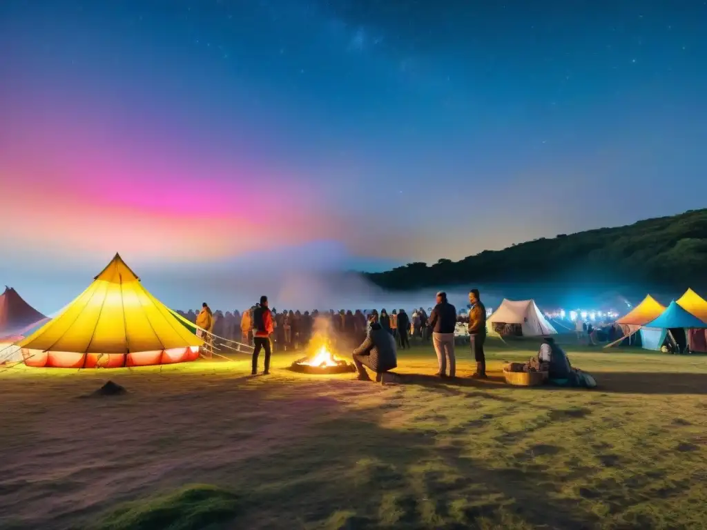 Vibrante festival de camping en Uruguay: música, comida y comunidad Festivales de camping en Uruguay: Diversidad, música y gastronomía bajo las estrellas