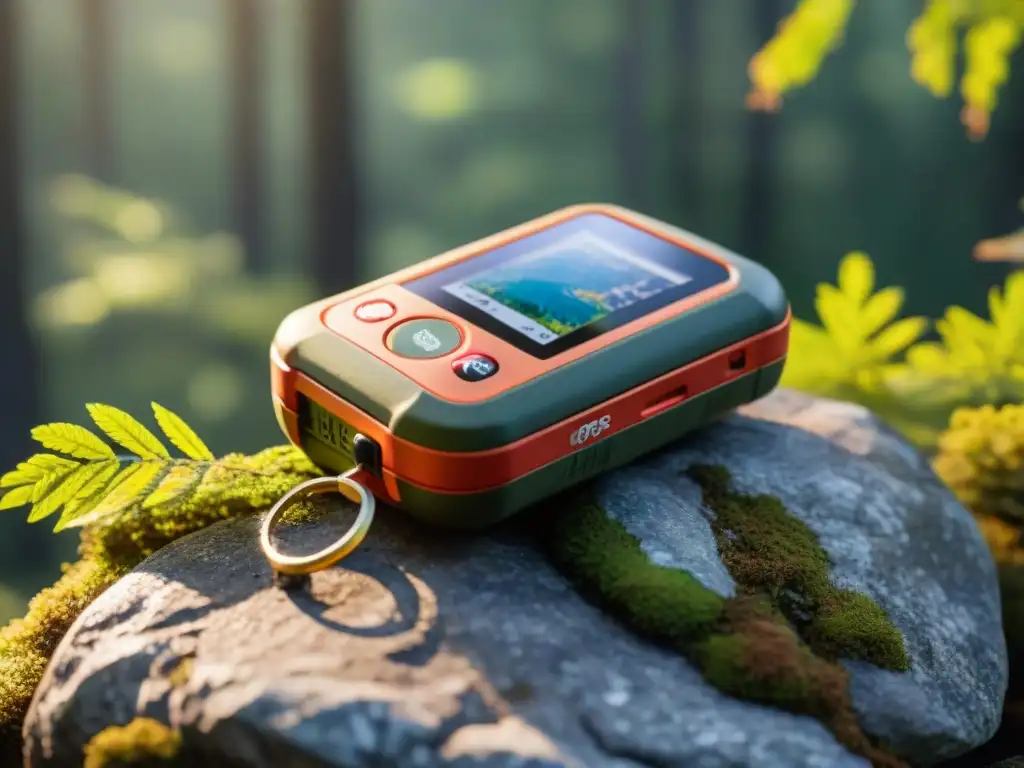 Exploración en la naturaleza: GPS resistente en el bosque Un GPS resistente en la naturaleza con funciones ocultas para campistas expertos