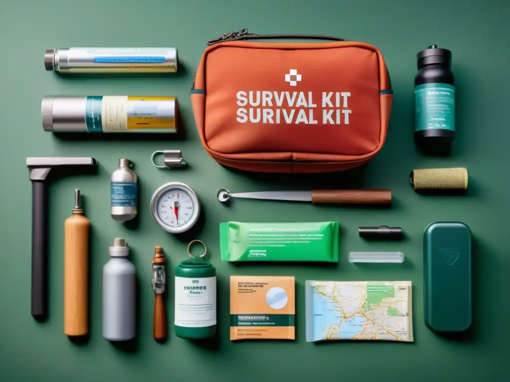 Kit de supervivencia DIY con objetos cotidianos Un kit de supervivencia para acampar en Uruguay, ingeniosamente creado con objetos cotidianos