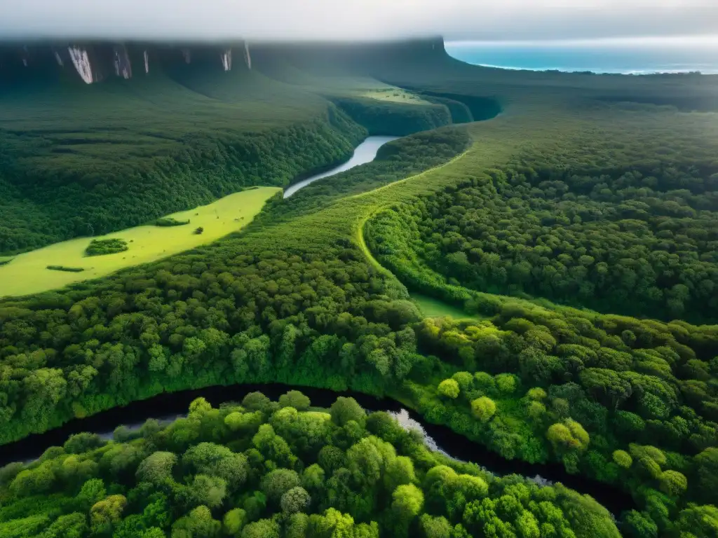 Explora las mejores rutas de trekking en Uruguay en Quebrada de los Cuervos, con senderos serpenteantes y paisajes impresionantes