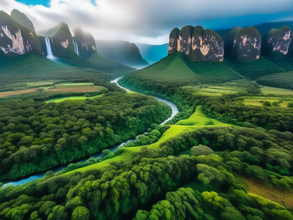 Explora las mejores rutas de trekking en Quebrada de los Cuervos, Uruguay, con vistas impresionantes y desafiantes senderos