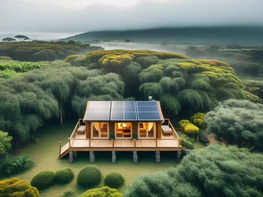 Glamping sostenible en Uruguay: armonía con la naturaleza Prácticas sostenibles Glamping Uruguay: Eco-tiendas, paneles solares y actividades verdes en un entorno natural exuberante