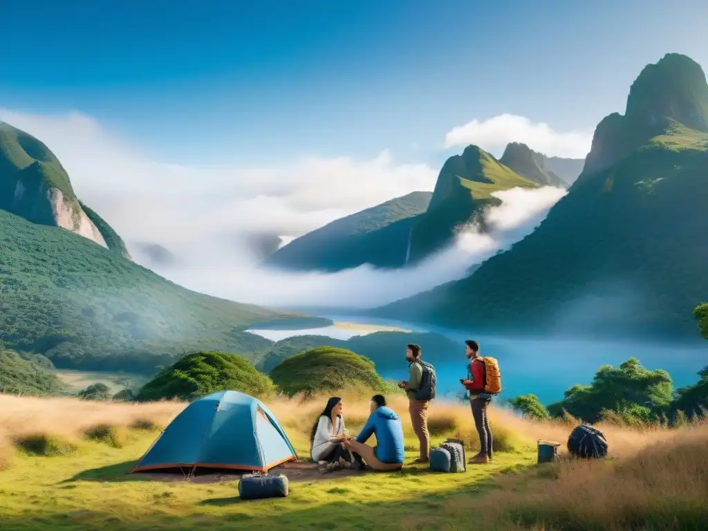 Campamento en Uruguay: Naturaleza, Tecnología y Experiencias Compartidas Rastreadores de actividad para camping: Campamento en Uruguay con tecnología y conexión con la naturaleza