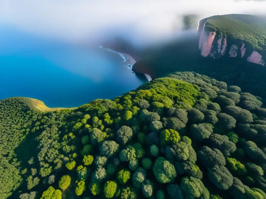 Senderos sinuosos en Quebrada de los Cuervos, Uruguay, con excursionistas explorando la naturaleza virgen
