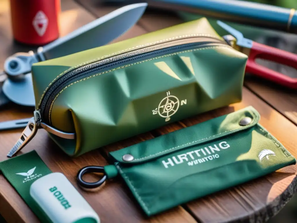 Kit de herramientas de camping: detalle y aventura al alcance Un set de herramientas multifuncionales para camping en Uruguay, detallado y listo para la aventura al aire libre