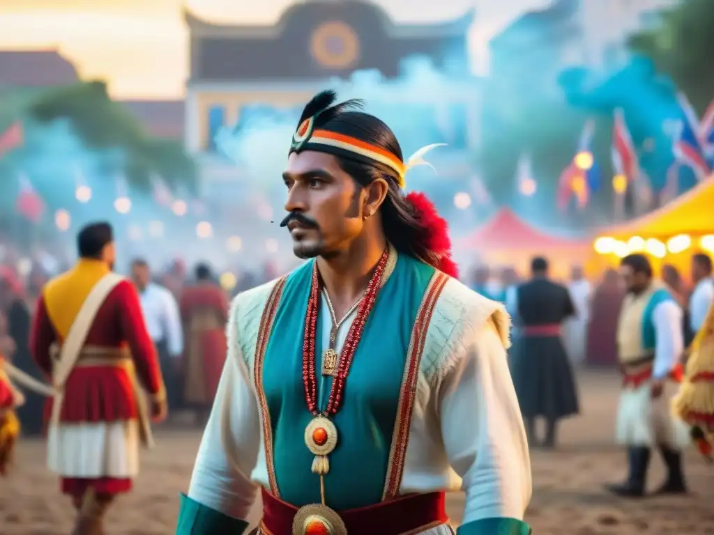 Festival de aves en Uruguay: tradición y colorido familiar Vibrante festival uruguayo con aves tradicionales Uruguay